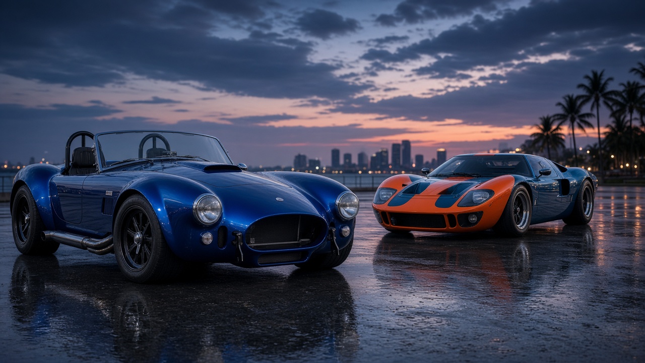 Classic Muscle — Cobra, GT40, Daytona