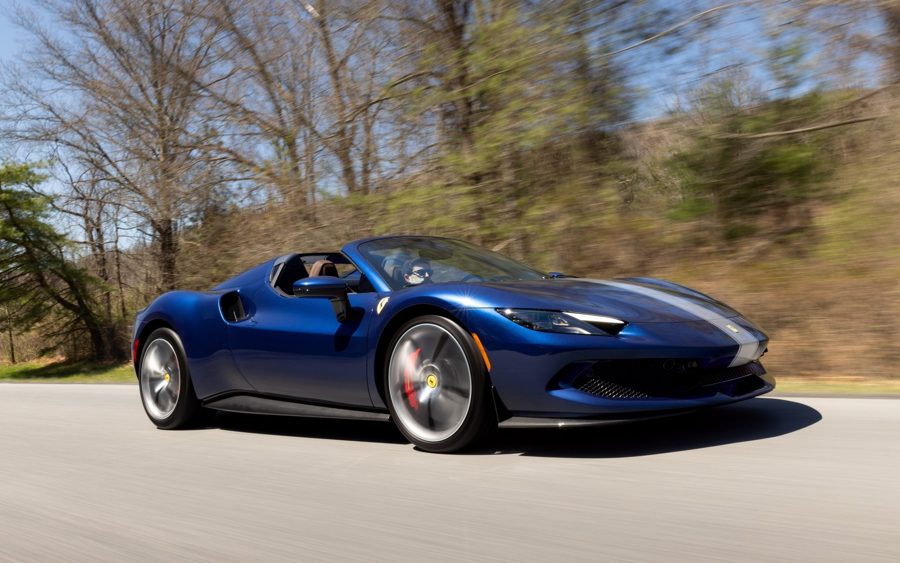 2024 Ferrari 296 GTS at Bring a Trailer