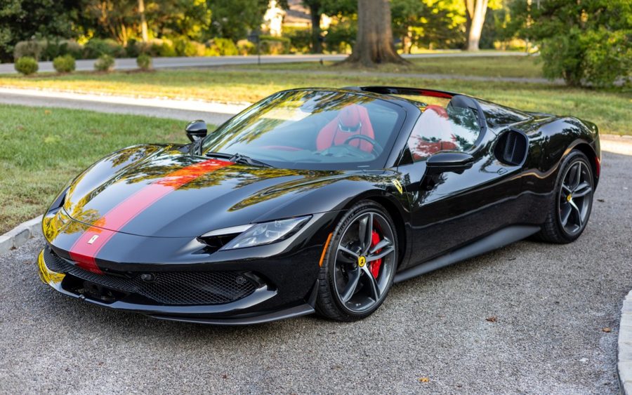 2024 Ferrari 296 GTS at Bring a Trailer