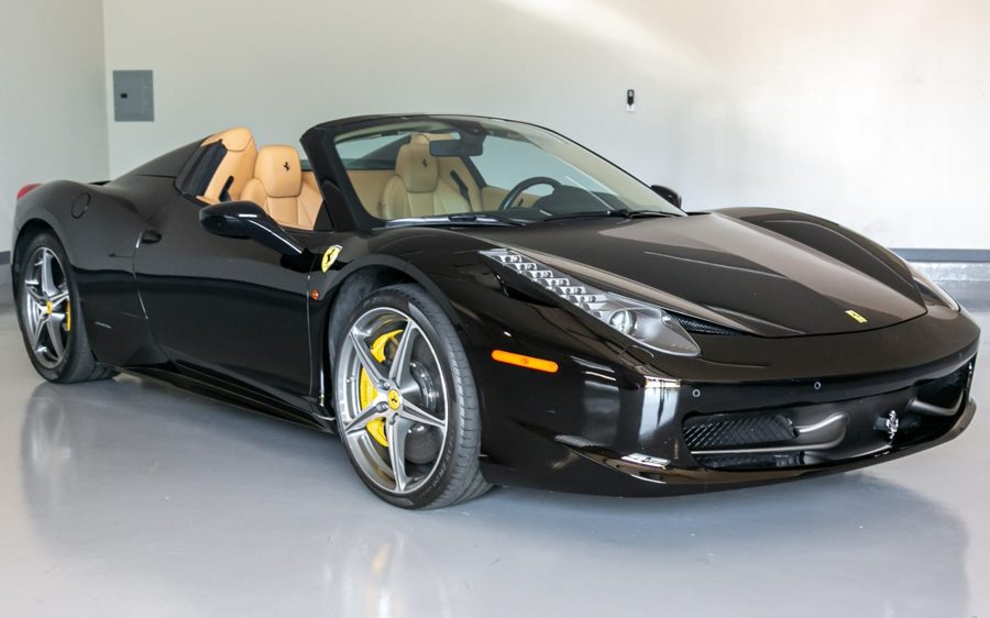 7k-Mile 2013 Ferrari 458 Spider at Bring a Trailer