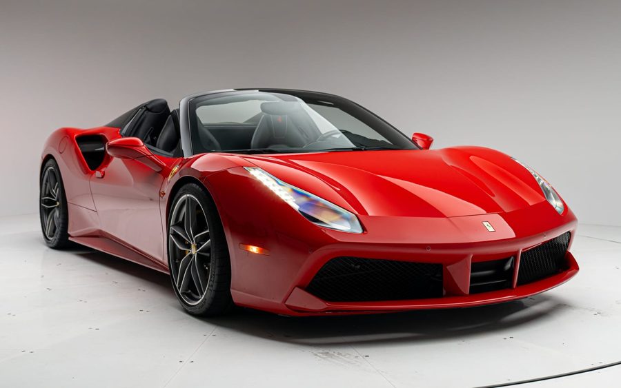 6k-Mile 2017 Ferrari 488 Spider at Bring a Trailer