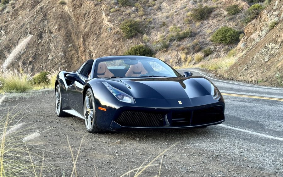 8k-Mile 2018 Ferrari 488 Spider at Bring a Trailer