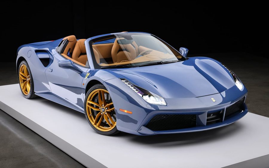 6k-Mile 2018 Ferrari 488 Spider at Bring a Trailer