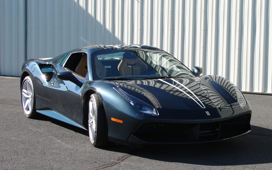 105-Mile 2019 Ferrari 488 Spider Force of Nature Series: Earth at Bring a Trailer