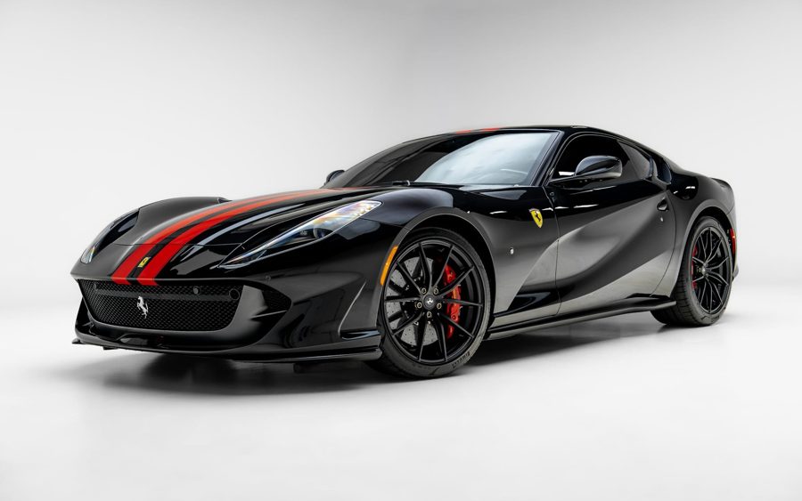 4,300-Mile 2019 Ferrari 812 Superfast at Bring a Trailer