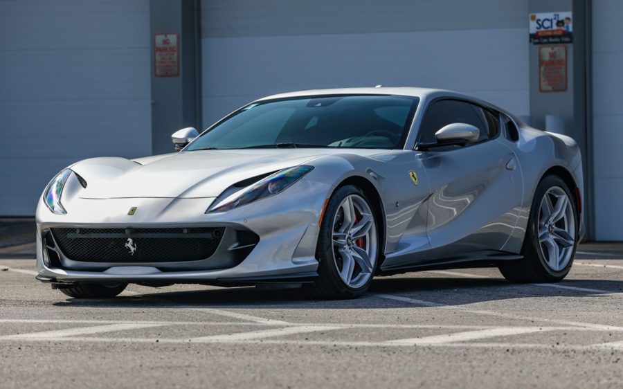 3,900-Mile 2020 Ferrari 812 Superfast at Bring a Trailer