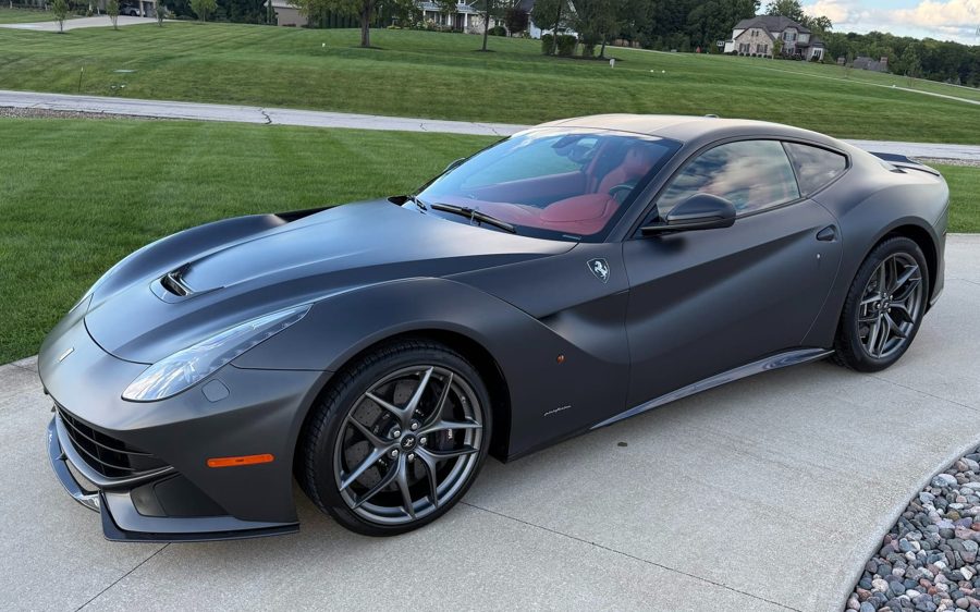 6k-Mile 2015 Ferrari F12berlinetta at Bring a Trailer