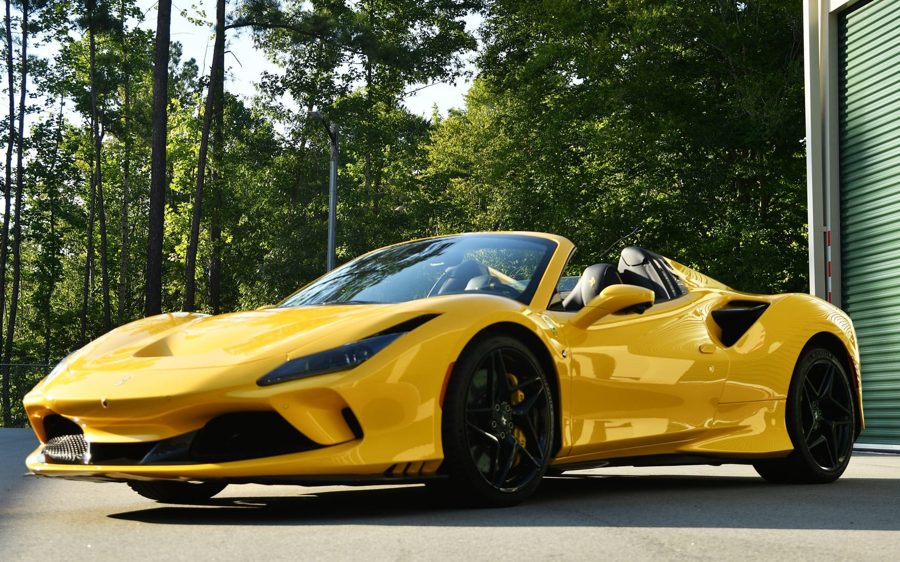 3,600-Mile 2022 Ferrari F8 Spider at Bring a Trailer