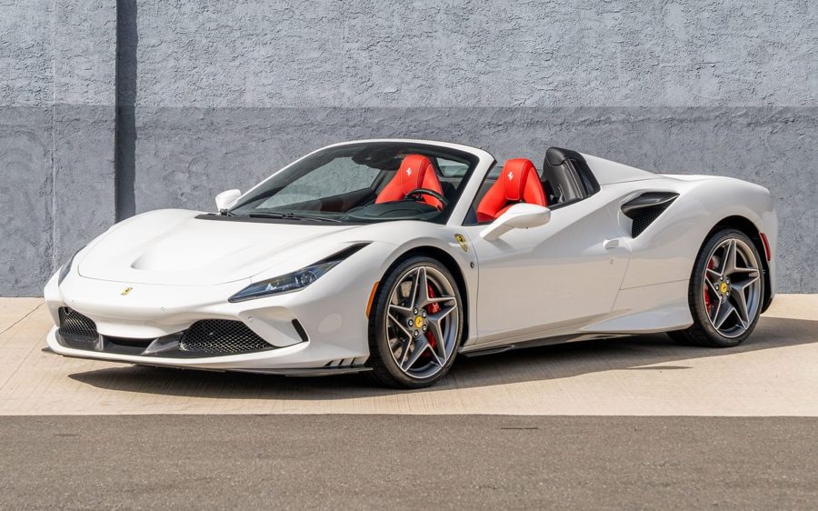 1,400-Mile 2023 Ferrari F8 Spider at Bring a Trailer