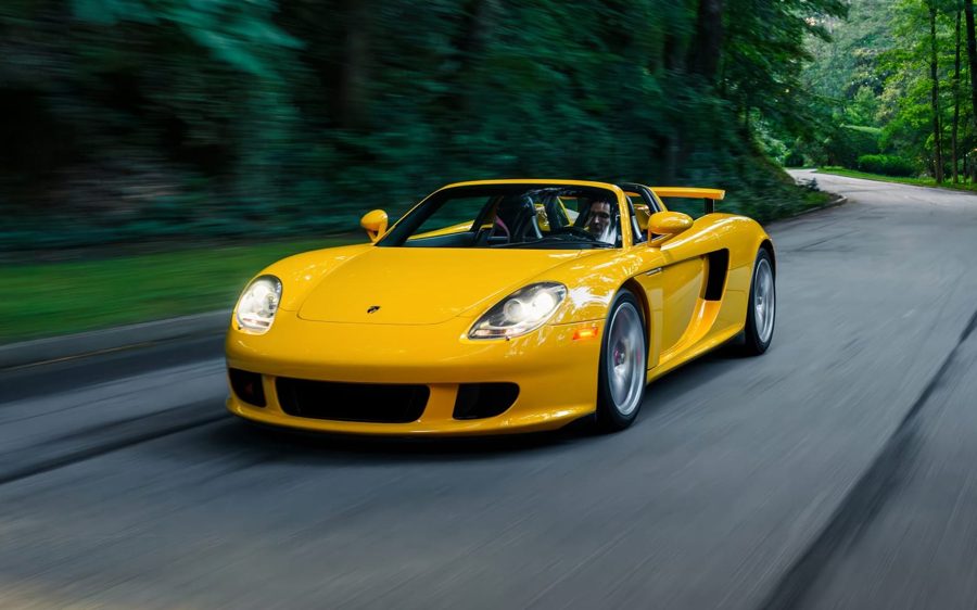 Fayence Yellow 2005 Porsche Carrera GT at Bring a Trailer