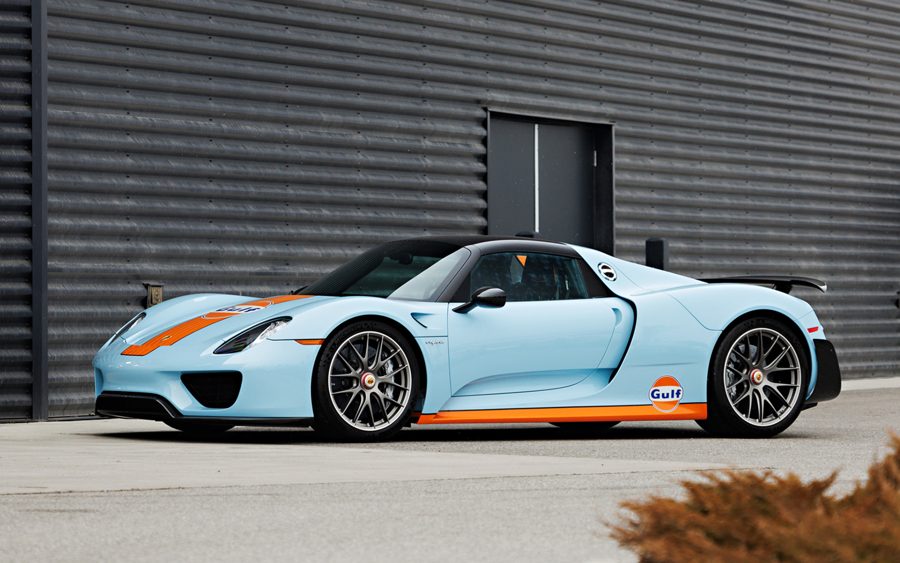 2015 Porsche 918 Spyder Weissach (FL24) at Gooding Christie's