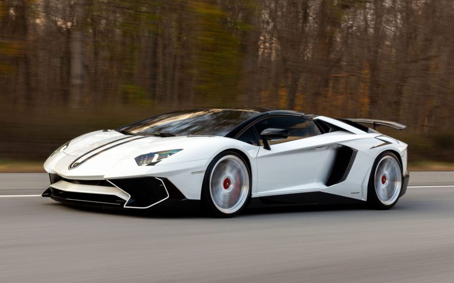 2017 Lamborghini Aventador LP750-4 SV Roadster at Bring a Trailer