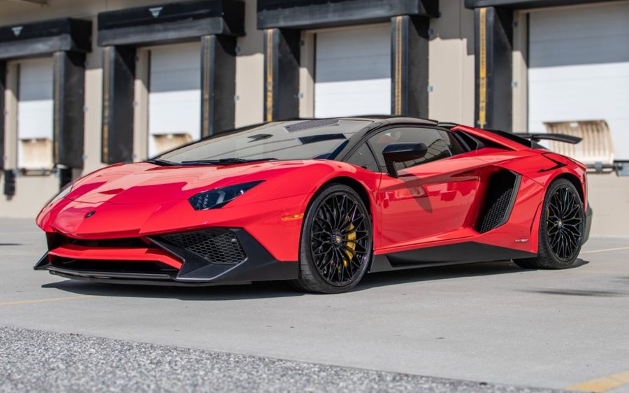 2016 Lamborghini Aventador LP750-4 SV Roadster at Bring a Trailer