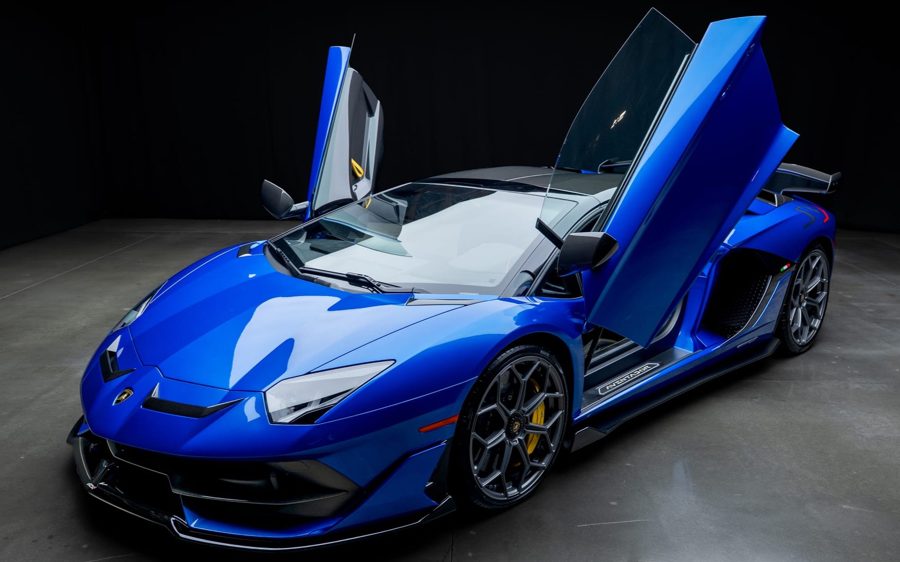 6k-Mile 2021 Lamborghini Aventador LP770-4 SVJ Roadster at Bring a Trailer