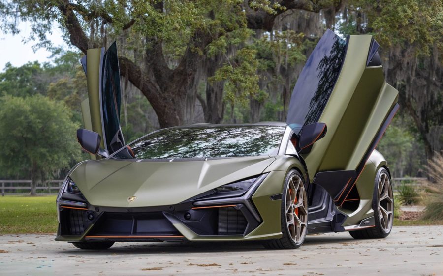 2025 Lamborghini Revuelto at Bring a Trailer
