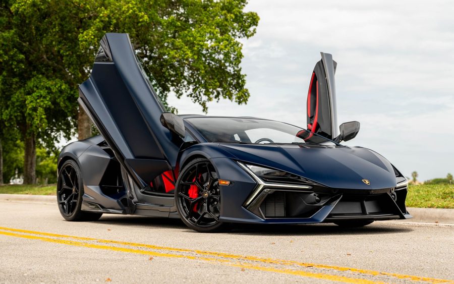 2025 Lamborghini Revuelto at Bring a Trailer