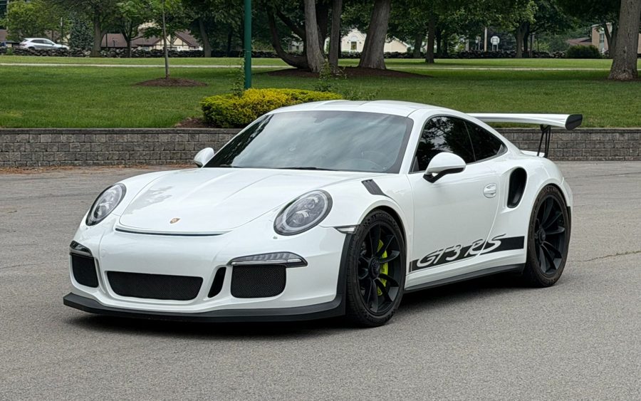 Oryx White Metallic 5k-Mile 2016 Porsche 911 GT3 RS at Bring a Trailer