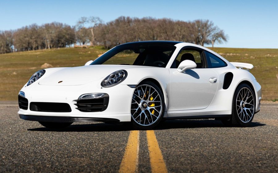 8k-Mile 2014 Porsche 911 Turbo S at Bring a Trailer