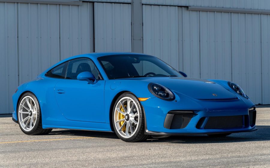 1,200-Mile 2018 Porsche 911 GT3 Touring 6-Speed at Bring a Trailer