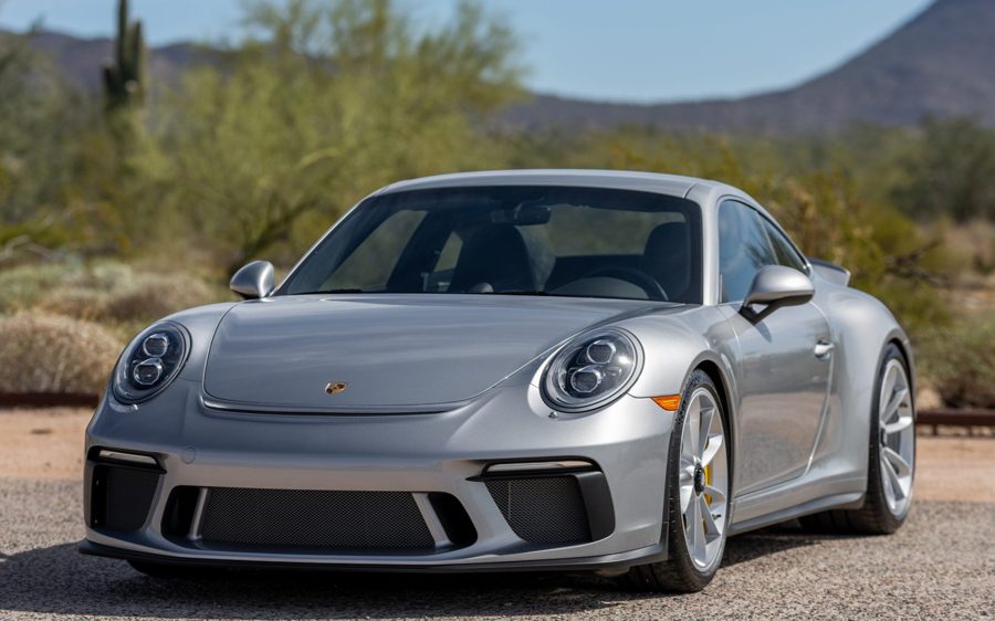 3,900-Mile 2018 Porsche 911 GT3 Touring 6-Speed at Bring a Trailer