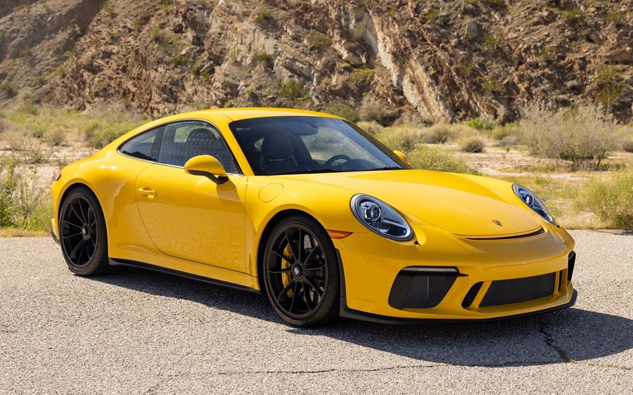 300-Mile 2019 Porsche 911 GT3 Touring 6-Speed at Bring a Trailer