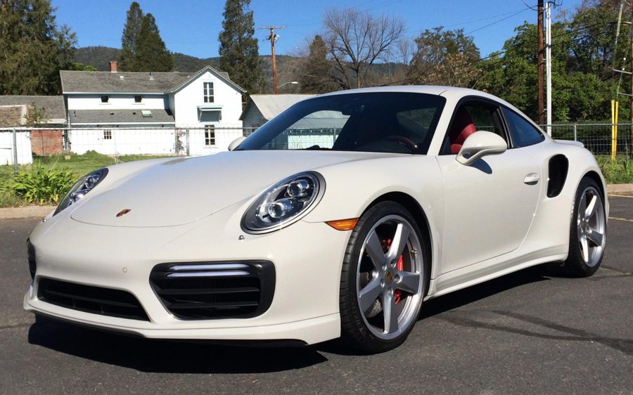 5k-Mile 2018 Porsche 911 Turbo Coupe at Bring a Trailer