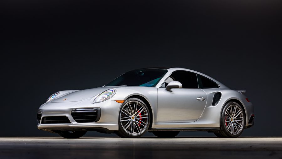 8k-Mile 2018 Porsche 911 Turbo Coupe at Bring a Trailer