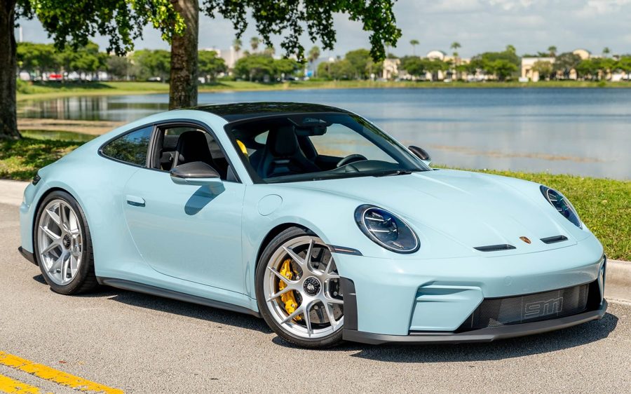 Meissen Blue 2026 Porsche 911 GT3 Touring Lightweight 6-Speed at Bring a Trailer