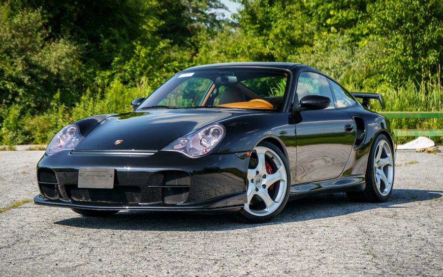 Modified 15k-Mile 2003 Porsche 911 Turbo Coupe X50 6-Speed at Bring a Trailer