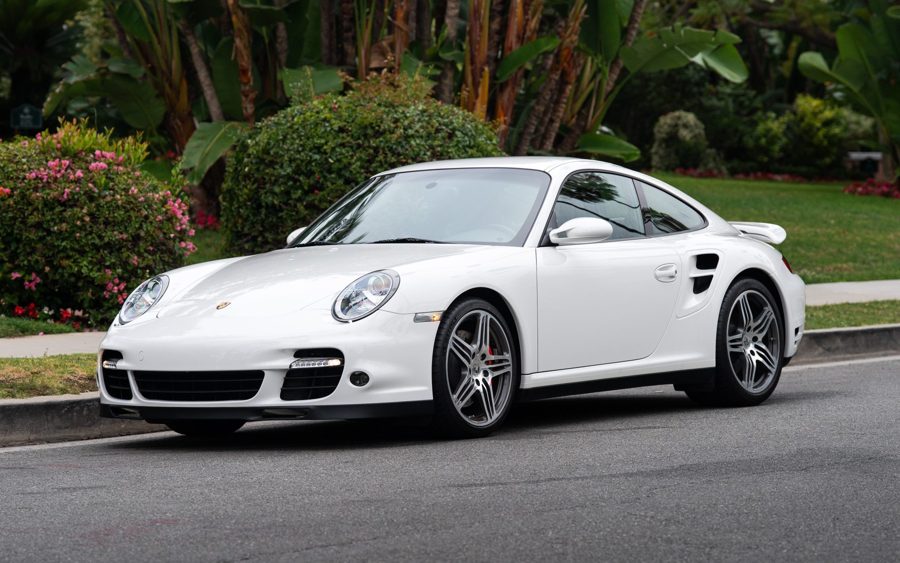 3,400-Mile 2007 Porsche 911 Turbo Coupe 6-Speed at Bring a Trailer